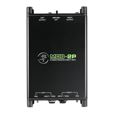 Mackie MDB-2P Passive Stereo Direct Box image 4