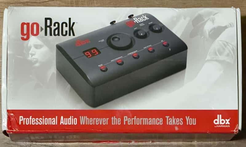 dbx DriveRack Series goRack Performance Processor 2010s - Black image 1