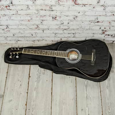 Zager - Easy Play TPK - Student Acoustic Guitar, Black - w/Bag - x0942 - USED image 14
