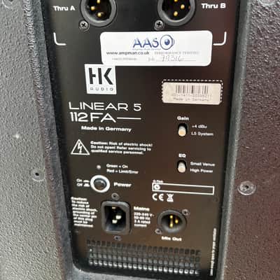 HK Linear 5 PA ACTIVE 2x112FA + 1x1200a Sub image 2