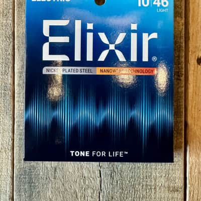 Elixir Nanoweb 10-46 Nickel Plated Steel Strings image 1
