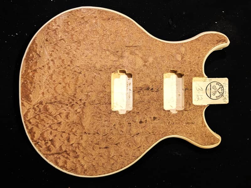 Double Cut Body, QUILTED Veneer, MADE IN USA, #16-656 image 1