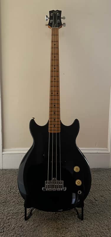 Hondo II Professional Bass - Black with DiMarzio pickups image 1