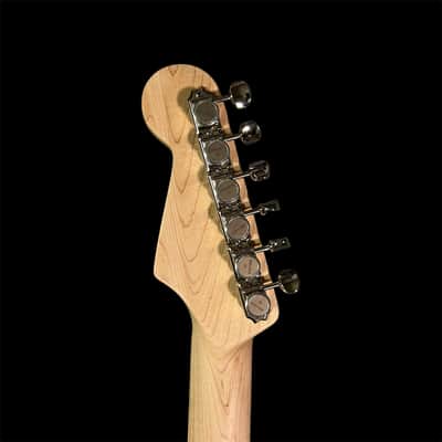 Tone Bakery Jazzbird M with Warmoth Neck and Custom Pickguard - Sunburst image 7