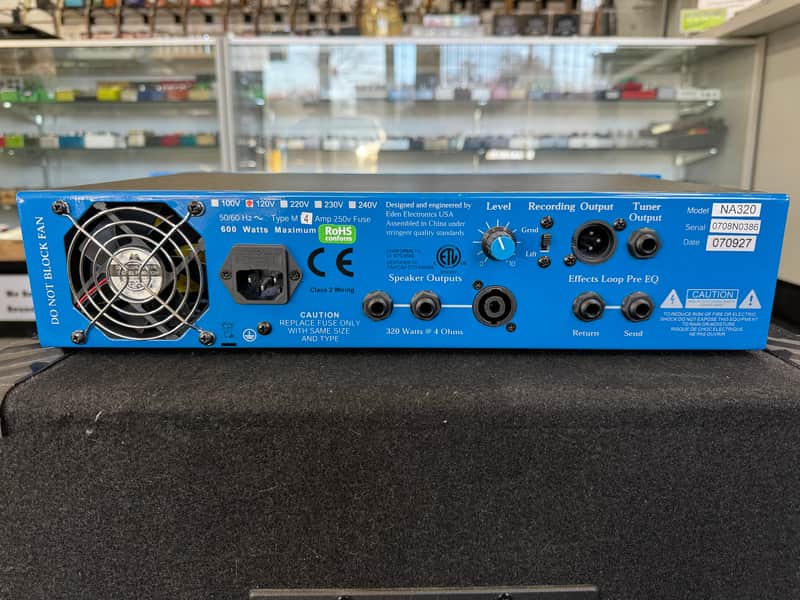 Eden Nemesis NA320 Head 320 Watts | Reverb