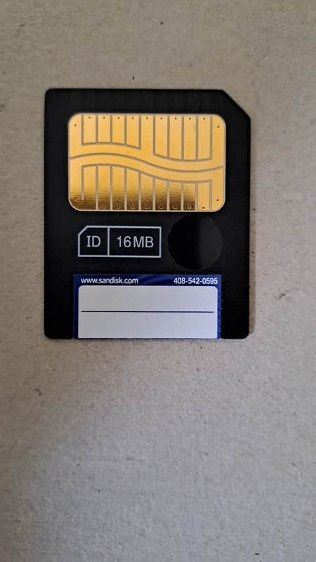 16 MB Smart Media card für ROLAND, KORG , YAMAHA Synths image 1
