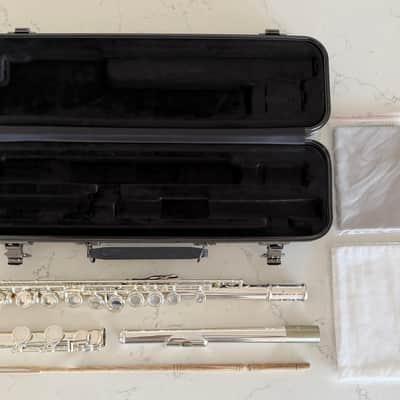 Powell Sonaré PS-101 Flute in C, offset G, with original case and accessories. - Silver Plated image 18
