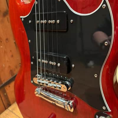 2004 Gibson SG Classic Heritage Cherry P90s + Case – Good Condition image 2