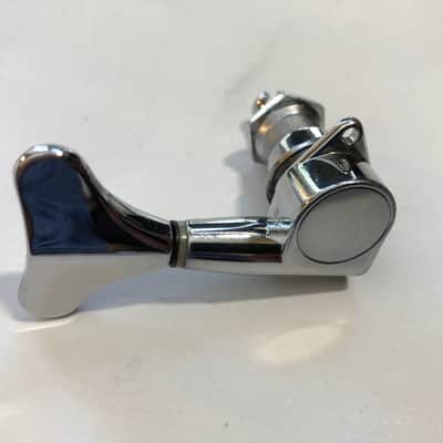 Fender 2-Over, 2-Under Chrome Bass Mini-Tuners Chrome image 4