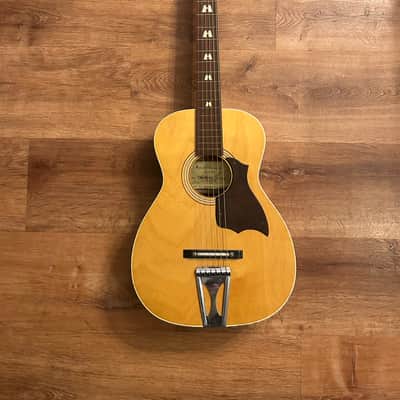 Harmony H-6128 1970s - Natural (Strung Lefty) image 1