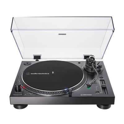 Audio-Technica AT-LP120XUSB-BK Direct-Drive Turntable (Analog & USB), Fully Manual, Hi-Fi, 3 Speed, Convert Vinyl to Digital, Anti-Skate and Variable Pitch Control Black image 2