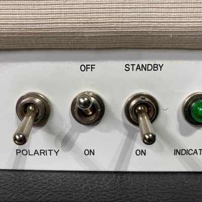 Blockhead Brad Whitford's Aerosmith, WF63 White Panel JTM45 Head  Authenticated (#17) 2003 Black image 6