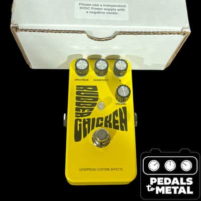 Lovepedal Rubber Chicken V2 2015 - 2021 - Yellow X16439 image 1