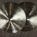 Istanbul Agop 14" Traditional Medium Hi-Hat (Pair) Traditional Top: 986g- Bottom: 1200 g.
