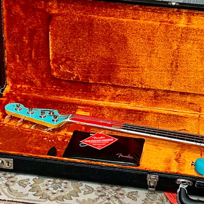 Fender American Vintage II 1966 Jazz Bass, Seafoam Green, In Stock, Pro Setup & Ships Fast ! image 20