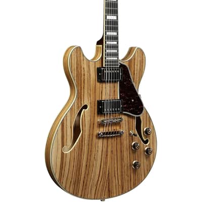 Ibanez Artcore Expressionist AS93ZW-NT 6-String Semi-Hollow Electric Guitar with Macassar Ebony Fretboard, Right-Handed, Natural image 4