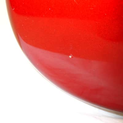 2005 Fender American Deluxe Strat V Neck Electric Guitar, Maple Fingerboard, Candy Apple Red w/ Case image 9