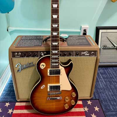 Gibson Les Paul Standard Robot Electric, Sunburst with Aluminum Case - Pre Owned image 2