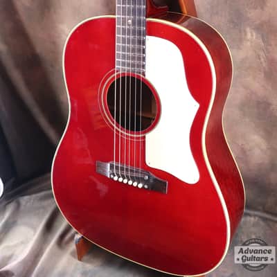Gibson 1967 J-45 Cherry Red image 8