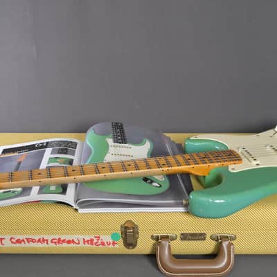 Fender Custom Shop Stratocaster 1955 Relic Foam Green Masterbuilt John Cruz 2016 image 20