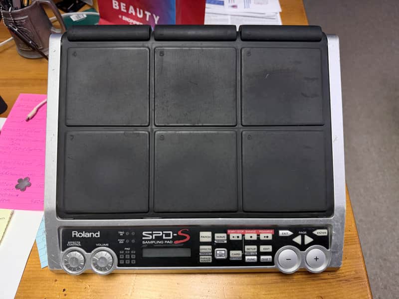 Roland SPD-S 9-Zone Digital Percussion Sampling Pad 2003 - 2012 - Black/Silver image 1