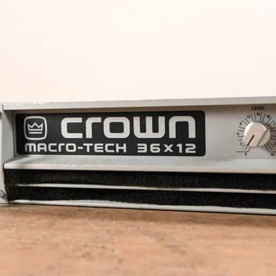 Crown Macro-Tech 36x12 2-Channel Power Amplifier CG01VR3 image 3