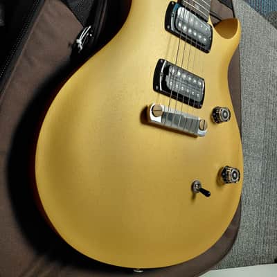 PRS SE CE 24 Standard Stoptail Satin - Metallic Gold image 3