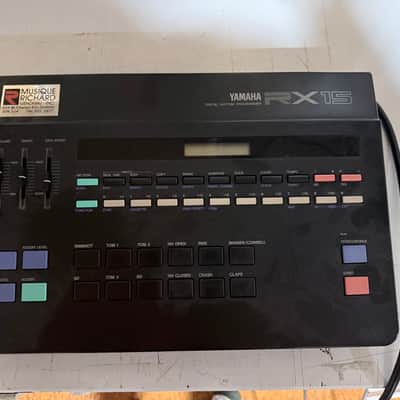 Yamaha RX15 Digital Rhythm Programmer 1980s - Black image 3