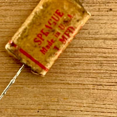 Sprague .1uf "Phone Book" Capacitor 1958-61 Fender Stratocaster / P Bass Tone Cap image 2
