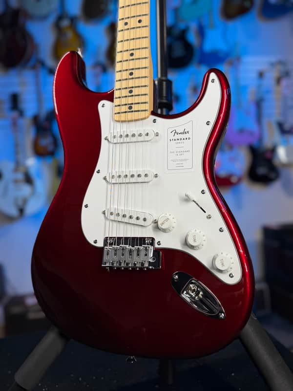 Fender Standard Stratocaster - Candy Cola, Free Plek, Free Ship! 008 image 1