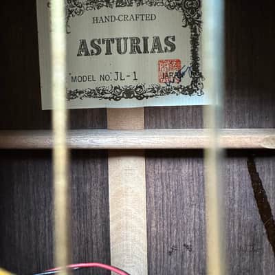 ASTURIAS Requinto Guitar, Jeff Linsky Model (JL1), MIJ Late 1980s image 4