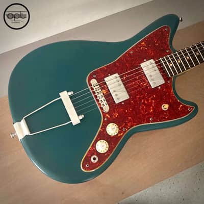 OPT Guitars | Stori 1 | JS Style | Subtle Worn / Aged | Satin Sleek | Deep Turquoise / 4-Ply Tortoiseshell Guard | CUSTOM ORDER ONLY image 4