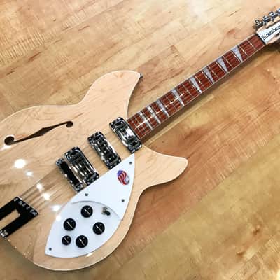 Rickenbacker 1993Plus 12-String Electric Guitar MapleGlo image 6