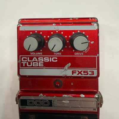 DOD Digitech FX53 Classic Tube Overdrive Vintage Guitar Effect Pedal *READ* image 2