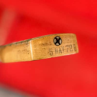 LEFTY! -Fender Precision bass neck 1972 - Maple original vintage USA left handed LH image 4