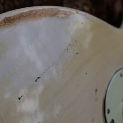 1965 Hendrix Replica Vintage Strat Blonde Relic Custom Build -Fender AY Pickups image 10