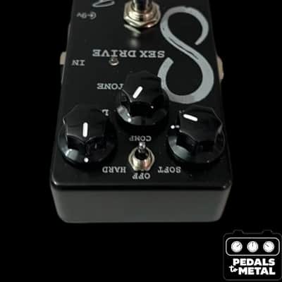 Durham Electronics Sex Drive 15th Anniversary Overdrive/Boost 2010s - Black Sparkle - X18807 image 4