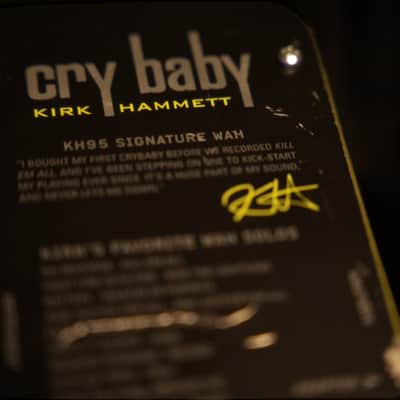 Dunlop KH95 Kirk Hammett Signature Cry Baby + Box image 8