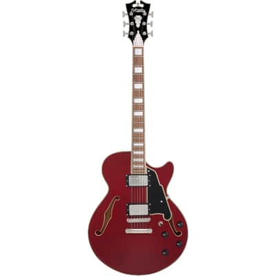 D'Angelico PREMIER SS - Burnt Red image 1