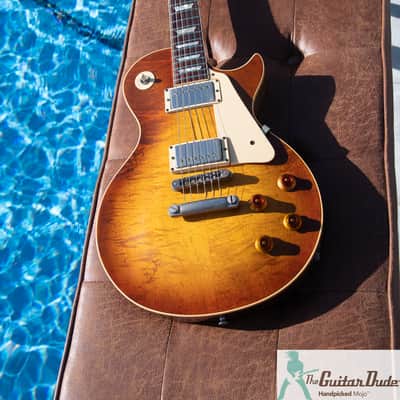 Classic 1981 Gibson Les Paul Heritage Series Standard-80 - Heritage Cherry Sunburst (Aged/Faded) - Yamano Handpicked Export w Original Hard Case - Pro Set Up w Perfect Frets/Action/Intonation! image 11