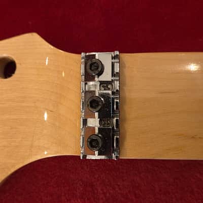 Unmarked S-Style Maple Neck w/ Locking Nut image 3