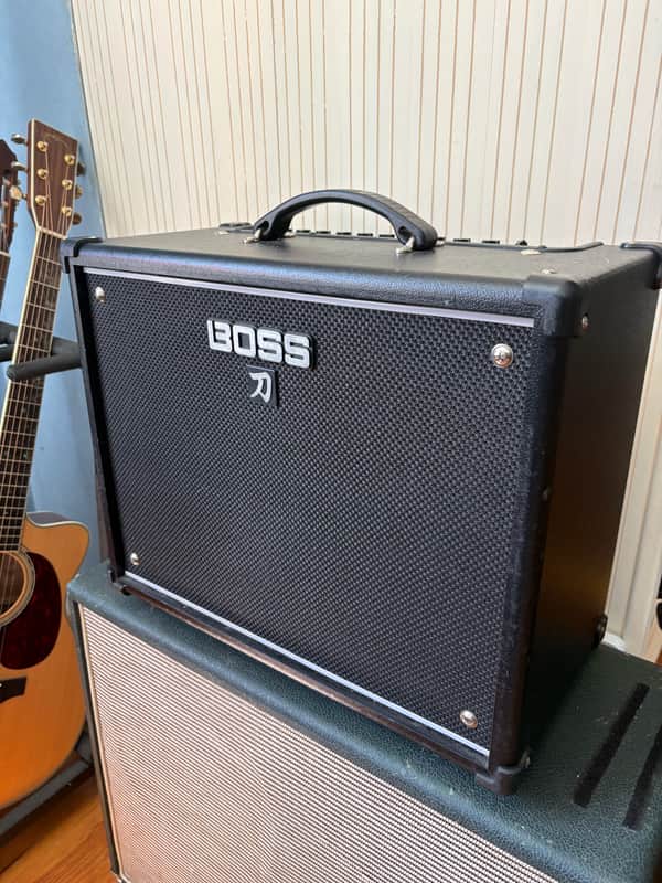Boss Katana-50w Gen 1 50-Watt 1x12" Digital Modeling Guitar Combo 2024 - Present - Black image 1