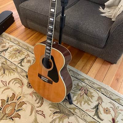 Yamaha CJ-838s Jumbo Acoustic Guitar - Late 70s, Gator HSC, K&K Pure Mini image 5