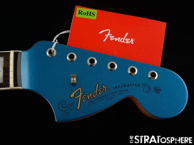 Fender AV II American Vintage 66 Jazzmaster 1966 NECK USA Bound Rosewood image 1