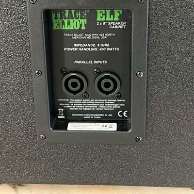 Trace Elliot ELF 2x8 Bass Speaker Cabinet 8 Ohm 400 Watts imagen 7