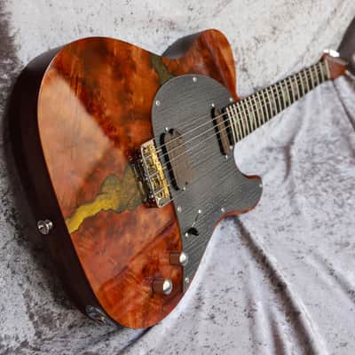 Immagine GB Liuteria Traditional Tele walnuts burl and resin - 6