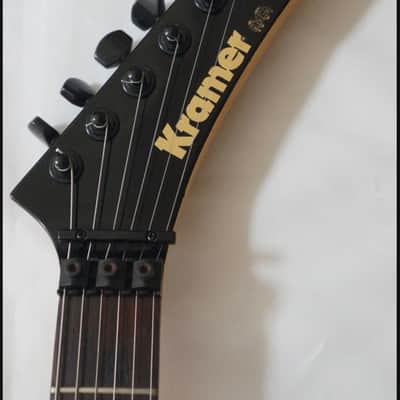 Kramer Globe Logo Neck Plate 1984 - Chrome image 11