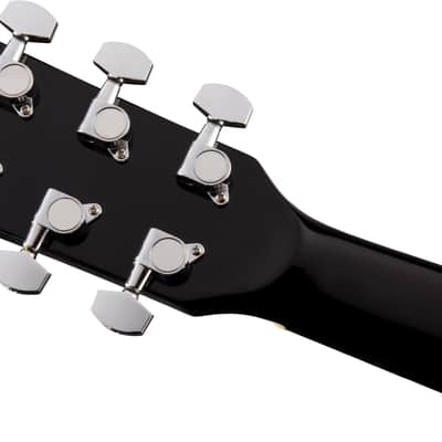 Fender CD-60S Dreadnought Walnut FB Black image 7