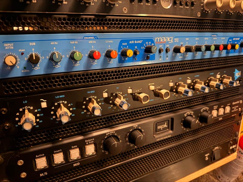 API 5500 Dual 4-Band Equalizer 2007 - 2019 - Black image 1