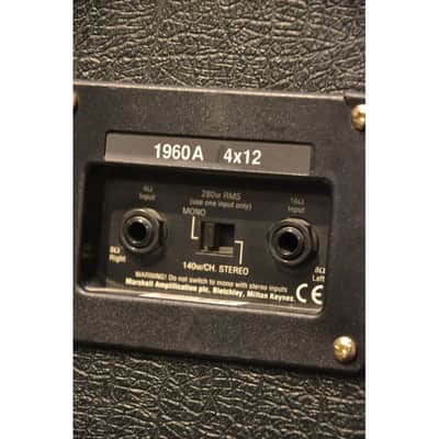 1997 Marshall JCM 900 Lead Series 1960A Slant 4x12 Slant Cabinet image 3